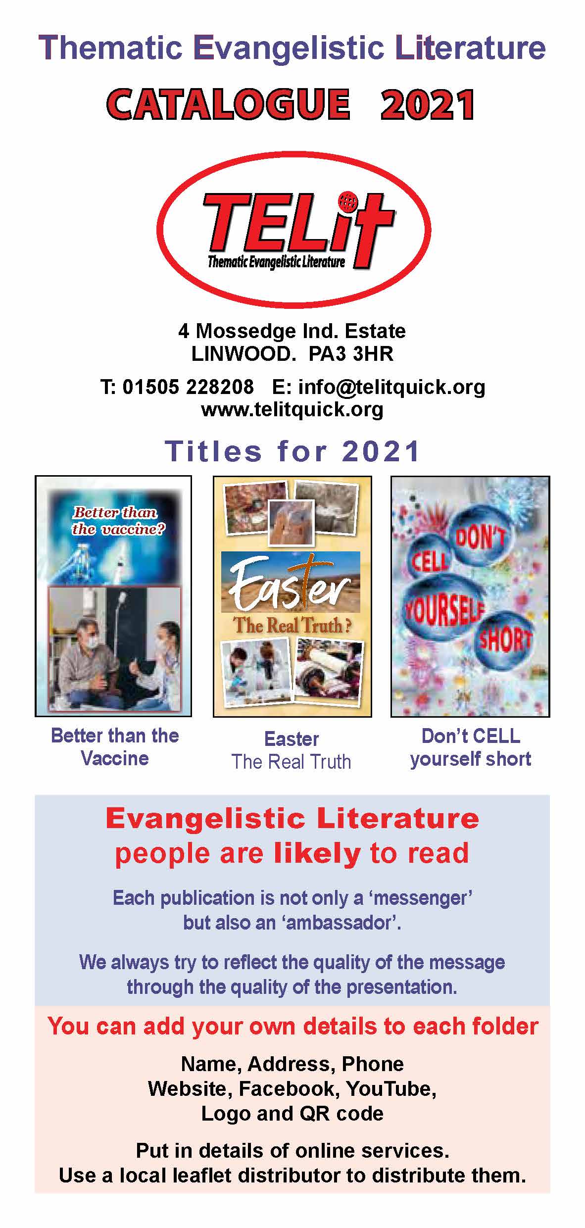 Catalogue 2021 cover